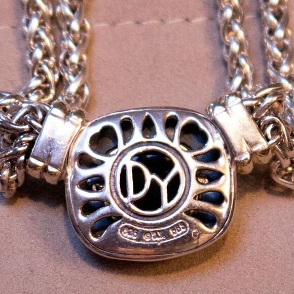 David Yurman black onyx choker necklace - Picture 5 of 5